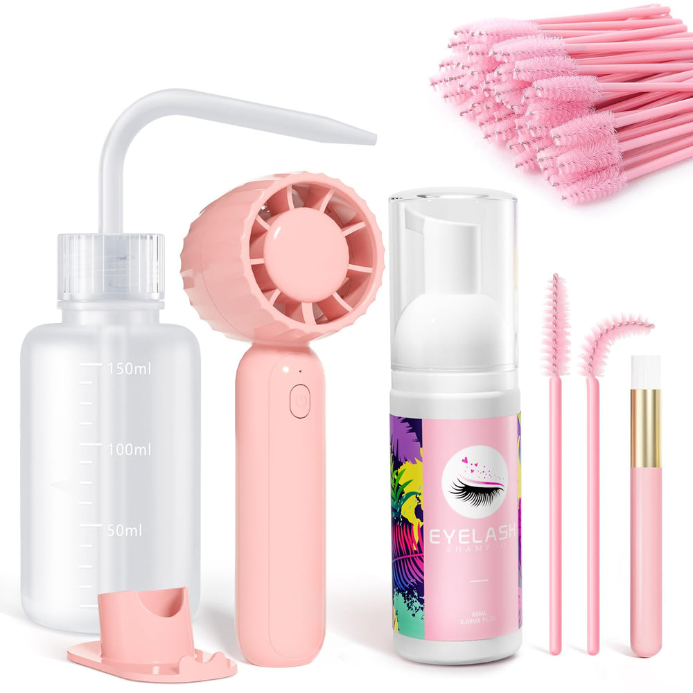 Buqikma shampoing-cils 60ml – nettoie les extensions et rafraîchit les cils