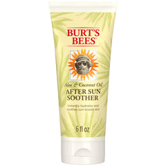 Burt's Bees après-soleil texture hydratante et rafraîchissante sur peau après exposition