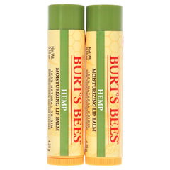 Texture crèmeuse du baume chanvre Burt's Bees prête à nourrir en douceur.