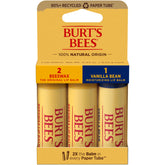 Baume Burt's Bees Original Beeswax en tube papier, hydratation des lèvres