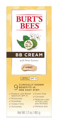 Burt's Bees BB Cream SPF15, protection solaire et soin teinté naturel.