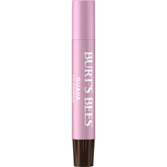 Burts Bees Brillance lumineuse Goyave sur les lèvres.
