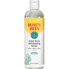 Burt's Bees Exfoliant Visage Liquide: bouteille prête pour exfoliation douce