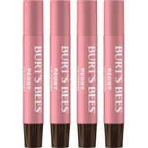 Burt's Bees Lèvres scintillantes Pivoine dans son étui recyclable, hydratation légère.
