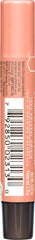 Burt's Bees Lip Shimmer abricot - sur les lèvres: texture douce et couleur subtile.