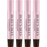 Lip Shimmer Champagne de Burt’s Bees emballage brillant, idée cadeau glamour.