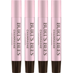 Lip Shimmer Champagne de Burt’s Bees emballage brillant, idée cadeau glamour.