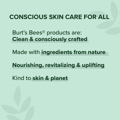 Lotion Burt's Bees dermatologue testée — soin doux et sûr pour peau sensible.