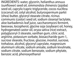 Formule Burt's Bees sans parabènes, phtalates et SLS.