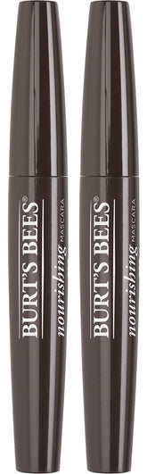 Mascara Burt's Bees — brosse précise pour des cils définis et allongés.