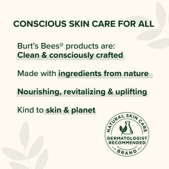 Texture non grasse de Burt's Bees Milk & Honey, absorption rapide.