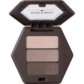 Palette Burt's Bees Ombres Trio – nuances scintillantes nude pour un regard lumineux et durable.