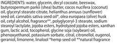 Parfum Verveine Basilic Burt's Bees, sensorialité fraîche et naturelle