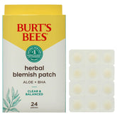 Patch Burt's Bees, application douce ciblant l'imperfection et garde la zone propre