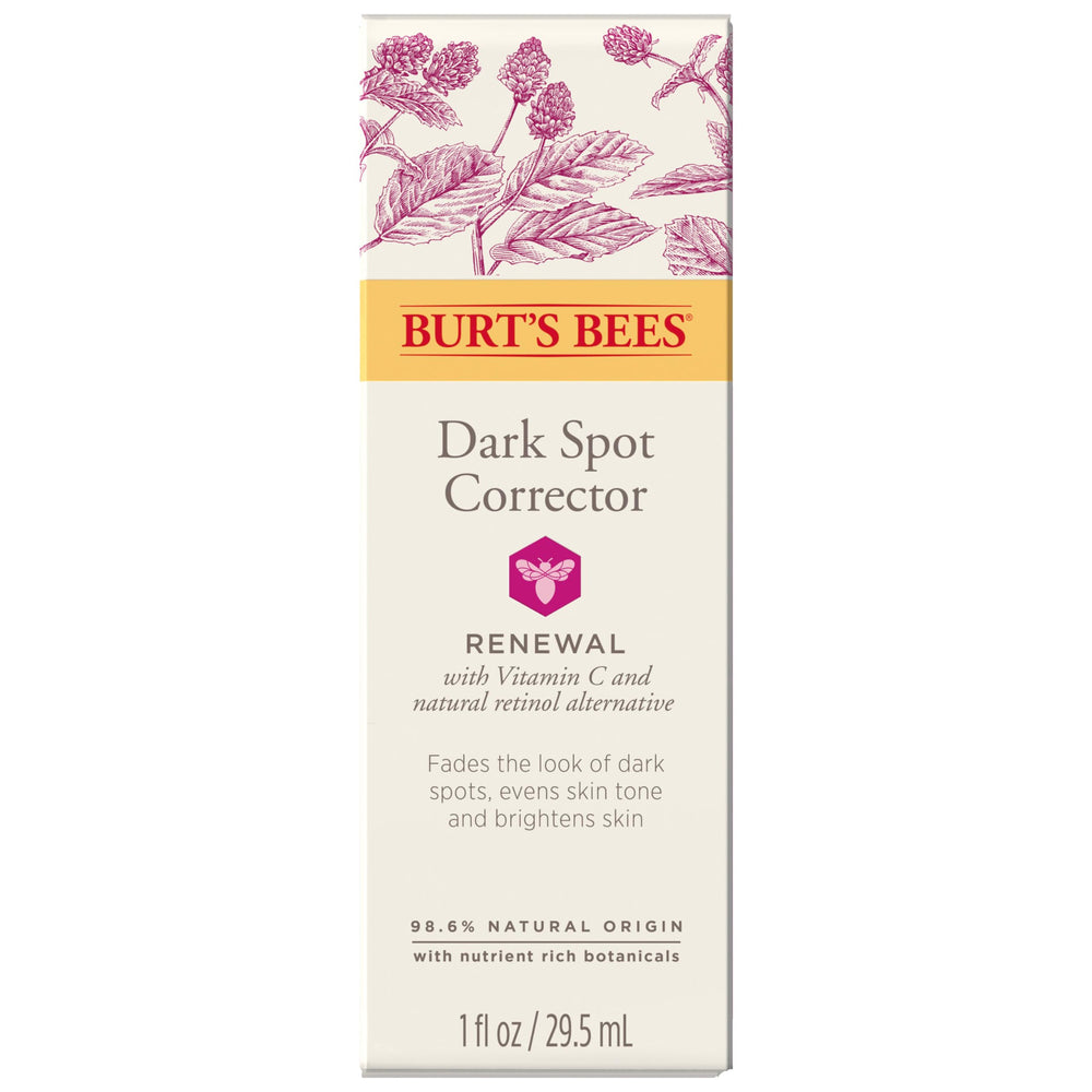 Burt's Bees Renewal Correcteur des taches bouteille : soin ciblé pour teint uniforme