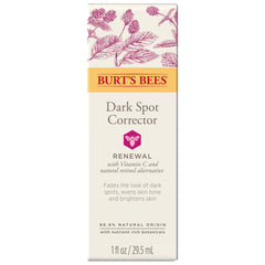 Burt's Bees Renewal Correcteur des taches bouteille : soin ciblé pour teint uniforme