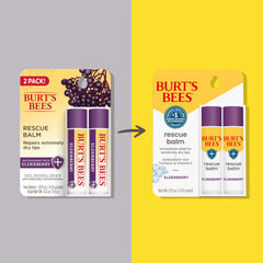 Saveur baie fruitée pour lèvres, Rescue Balm Sureau
