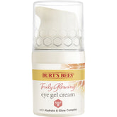 Burt's Bees Truly Glowing Eye Gel: bouteille 0,5 oz prête pour hydratation ciblée.
