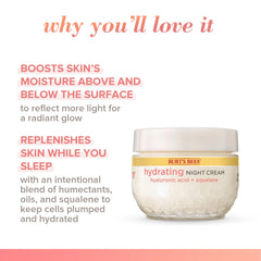 Texture onctueuse Burt's Bees prête pour une application nourrissante.