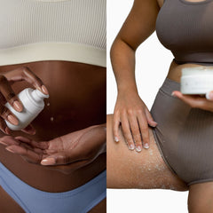 Bushbalm Bermuda gommage-taches-sombres 236 ml, image du pot pour exfolier en douceur.