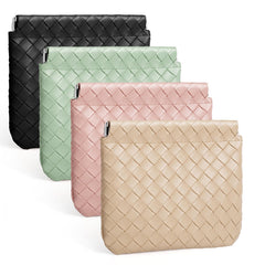 BUSOHA pochette maquillage mini noire, rangement pratique dans le sac