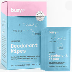 BUSYCO Calm Line lingettes sans parfum, fraîcheur durable au quotidien.