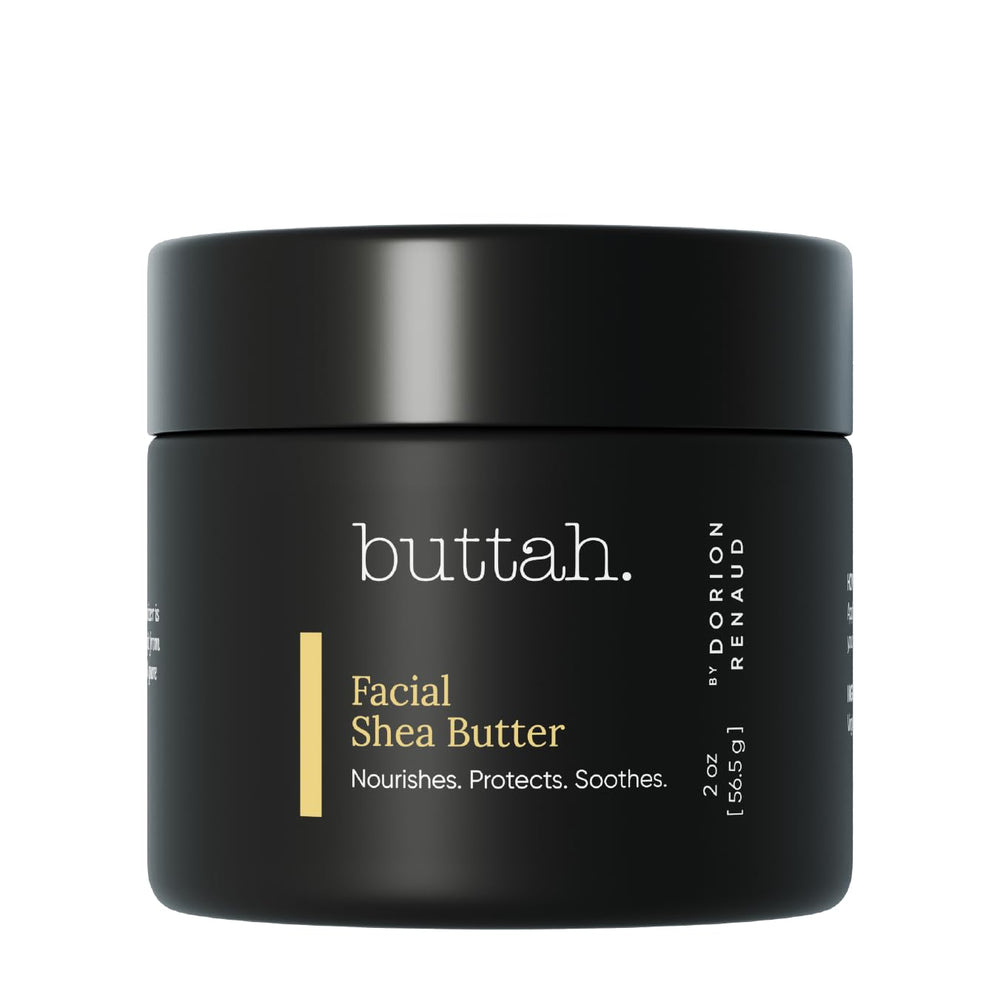 Buttah Beurre karité visage – bouteille: hydratation rapide et naturelle.