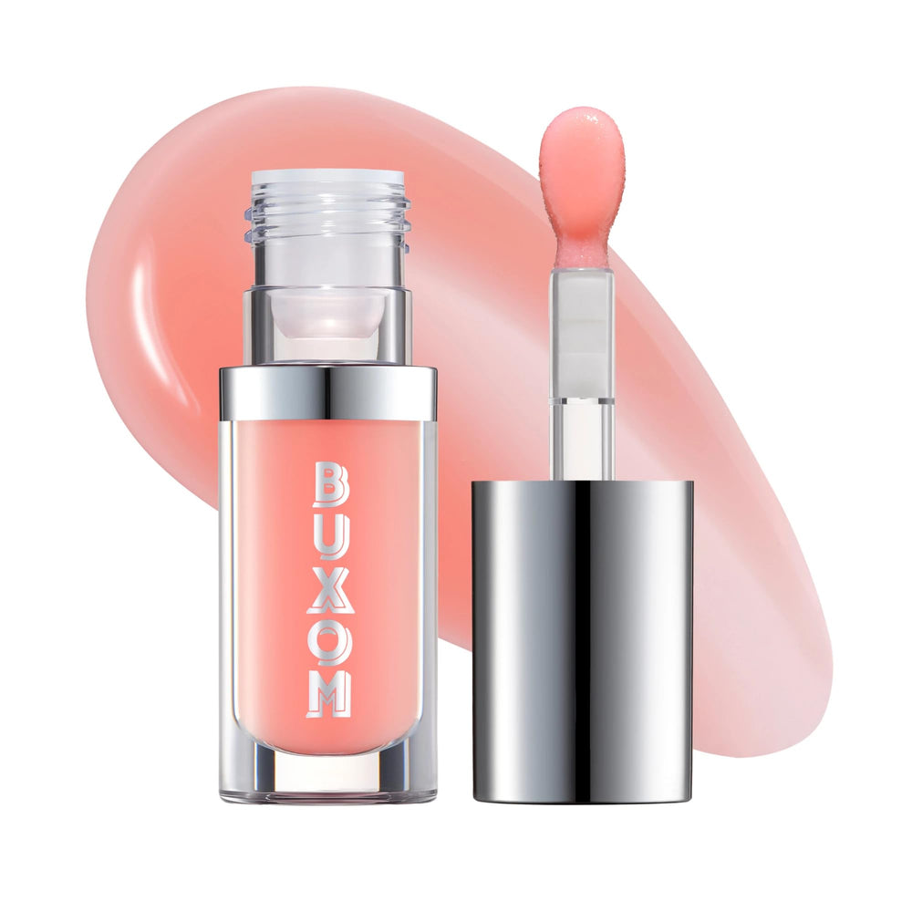 Buxom huile à lèvres Blanc Russe — bouteille brillante et hydratante.