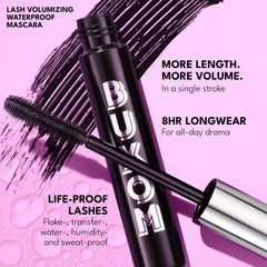 Buxom Mascara noir, cils nourris par vitamines et antioxydants.