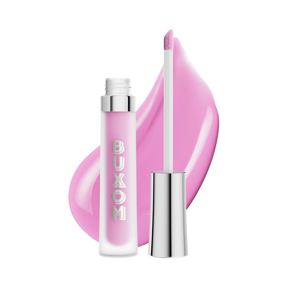Buxom Lavender Cosmo crème repulpante lèvres en flacon, effet volumisant.