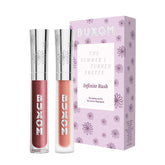 Kit Buxom Infini Rush – emballage élégant, aperçu coffret lèvres.