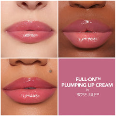 Buxom Rose Julep – application, sensation tinglante et couleur brillante.