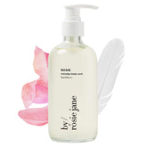 Gel douche By Rosie Jane Rosie en flacon, hydratant et doux pour la peau.