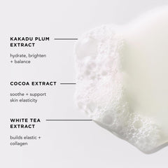 Wake By Rosie Jane: extraits thé blanc, pin et cacao pour la peau.