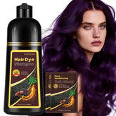 BYAYW shampooing colorant violet — bouteille pour couleur instantanée et lumineuse