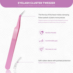 BYETOCE brosse-portable-cils: application propre et pratique