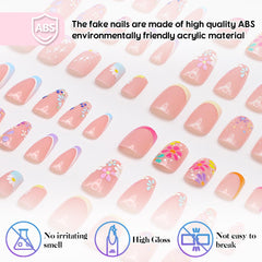 Ensemble BYETOCE d'ongles reutilisables, economies et reutilisation facile