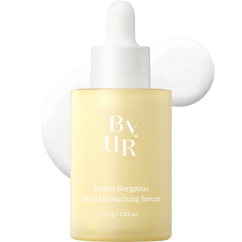 ByUR sérum miel – Bouteille, hydratation profonde pour peau sèche.