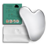 BYYDDIY Gua Sha visage en acier inoxydable, sphère, massage relaxant