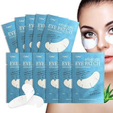 C. ARTIST : coussins gel yeux en forme V, emballage individuel, hygiène professionnelle fiable.