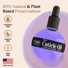 Goutte pipette C CARE prête pour application cuticule