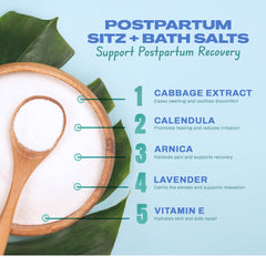 Cabocreme bain postpartum arnica-calendula, réconfort des tissus sensibles après l'accouchement