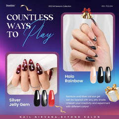 Beetles Gel Polish : couche de finition brillante pour une brillance durable.