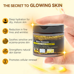 Texture gel légère du Bee Venom Cream, application facile et non collante.