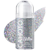 CAHOTO glitter-roll-on visages-corps-cheveux, éclat uniforme et application sans trace.