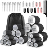 Caija-H rouleaux cheveux 60mm pour boucles volumineuses et naturelles