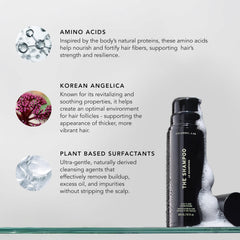 Caldera + Lab Le Shampooing, mousse légère facilitant le rinçage en douceur