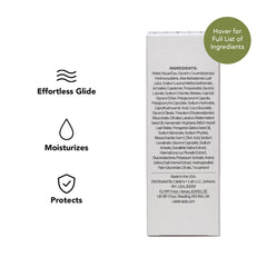 Caldera + Lab The Smooth, application sur peau sèche pour un rasage précis.