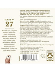 Savon Caldrea Gilded Balsam Birch, texture crémeuse offrant douceur pour les mains