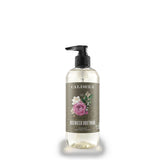 Caldrea Savon Mains Rosewater Driftwood – bouteille, parfum doux et hydratant.
